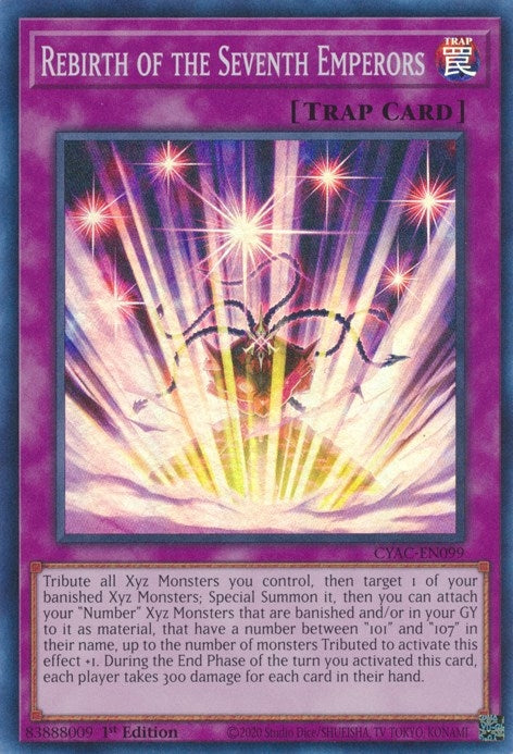 Image for Rebirth of the Seventh Emperors (Cyberstorm Access) (CYAC-EN099) - YuGiOh