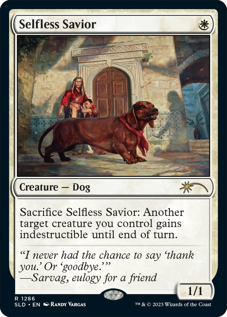 Image for Selfless Savior (Secret Lair Drop Series) (1286) - Magic: The Gathering