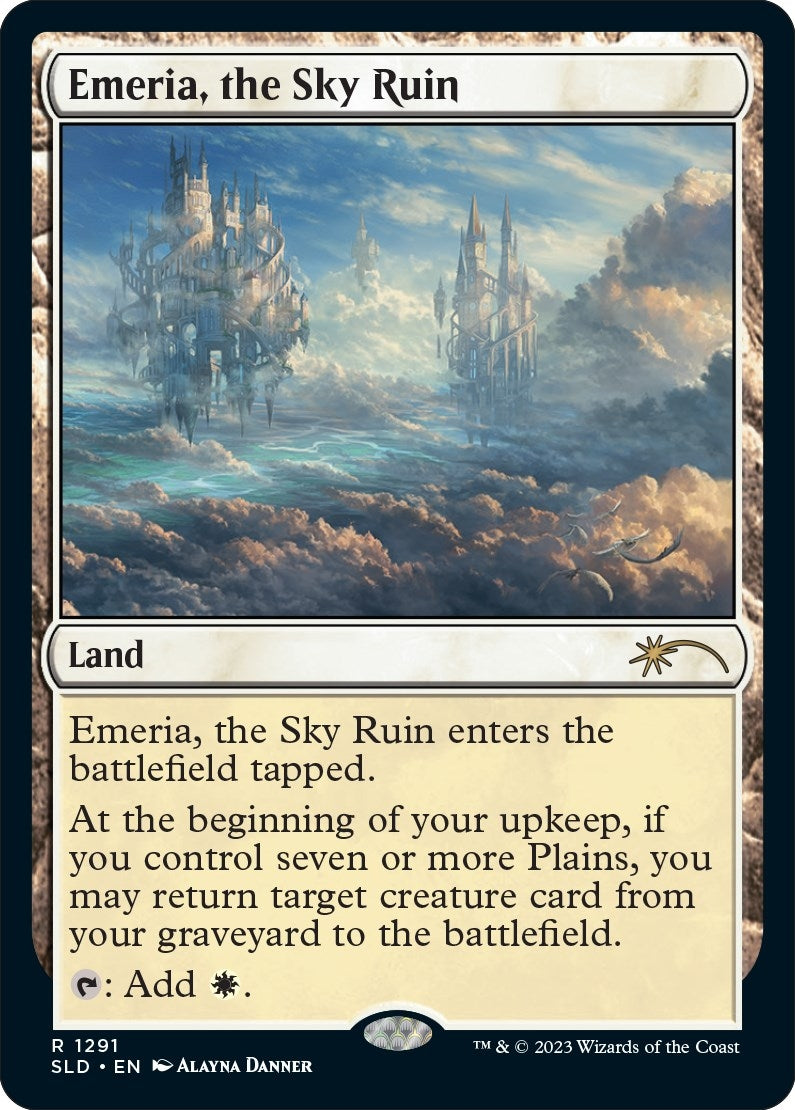 Image for Emeria, the Sky Ruin (Secret Lair Drop Series) (1291) - Magic: The Gathering