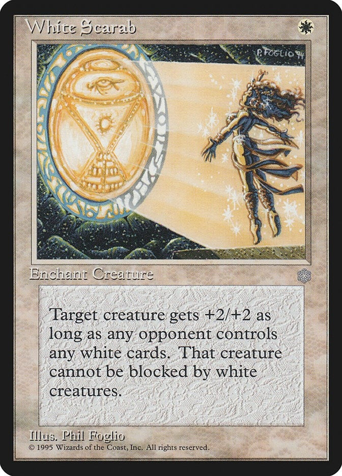 Image for White Scarab (Ice Age) - Magic: The Gathering
