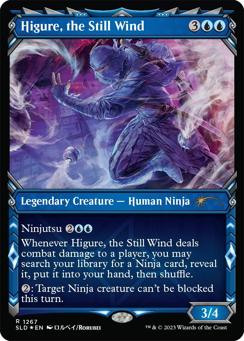 Image for Higure, the Still Wind (Halo Foil) (Secret Lair Drop Series) (1267) - Magic: The Gathering