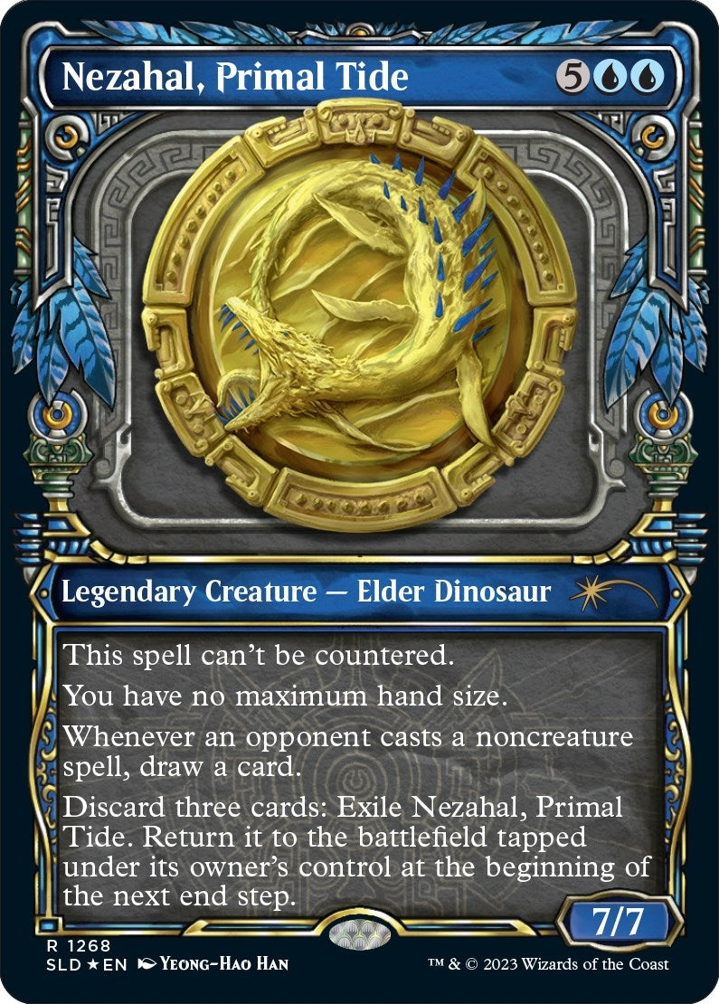 Image for Nezahal, Primal Tide (Halo Foil) (Secret Lair Drop Series) (1268) - Magic: The Gathering