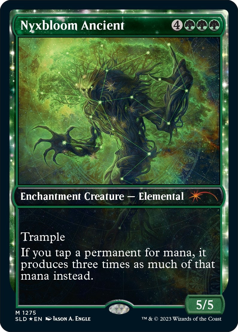 Image for Nyxbloom Ancient (Halo Foil) (Secret Lair Drop Series) (1275) - Magic: The Gathering