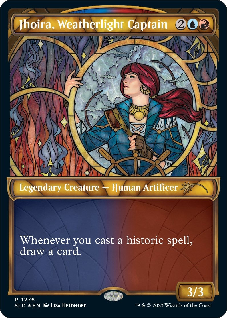 Image for Jhoira, Weatherlight Captain (Halo Foil) (Secret Lair Drop Series) (1276) - Magic: The Gathering