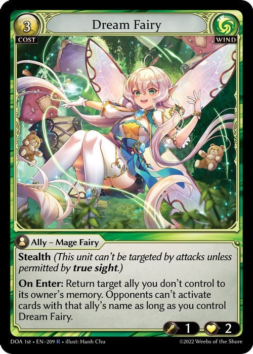 Image for Dream Fairy (Dawn of Ashes 1st Edition) (209) - Grand Archive TCG