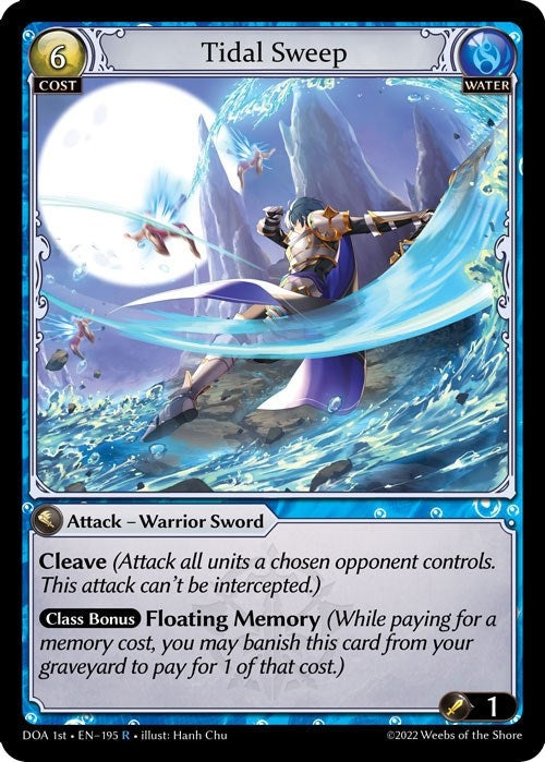 Image for Tidal Sweep (Dawn of Ashes 1st Edition) (195) - Grand Archive TCG