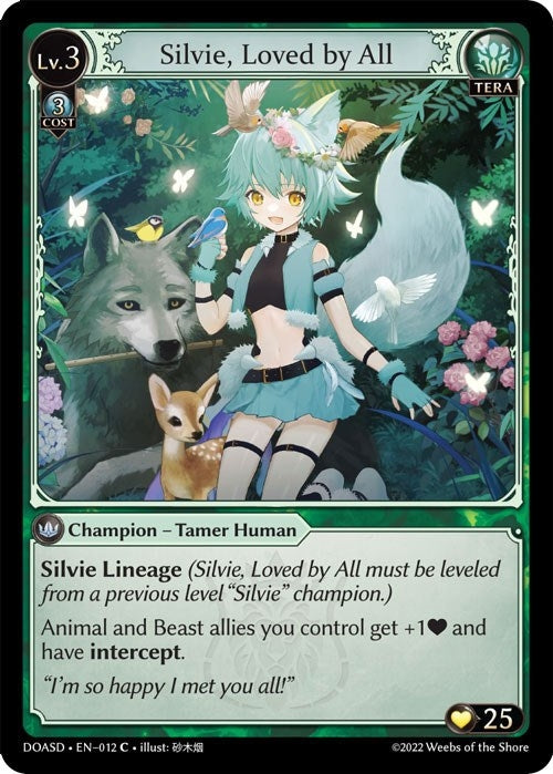 Image for Silvie, Loved by All (Dawn of Ashes Starter Decks) (012) - Grand Archive TCG