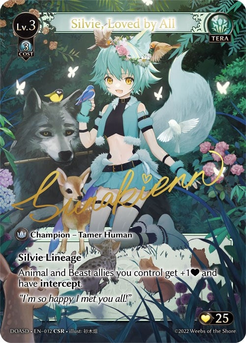Image for Silvie, Loved by All (CSR) (Dawn of Ashes Starter Decks) (012) - Grand Archive TCG