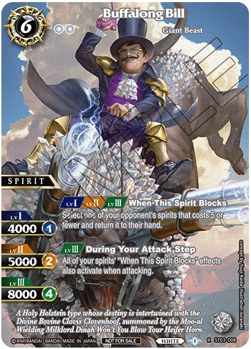 Image for Buffalong Bill (June Influencer Collaboration) (Battle Spirits Saga Promo Cards) (ST03-008) - Battle Spirits Saga