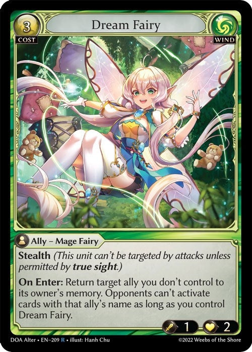 Image for Dream Fairy (Dawn of Ashes Alter Edition) (209) - Grand Archive TCG