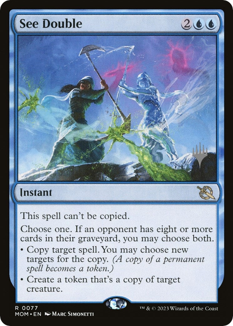 Image for See Double (Promo Pack: March of the Machine) (77) - Magic: The Gathering