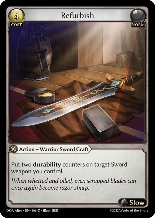 Image for Refurbish (Dawn of Ashes Alter Edition) (106) - Grand Archive TCG