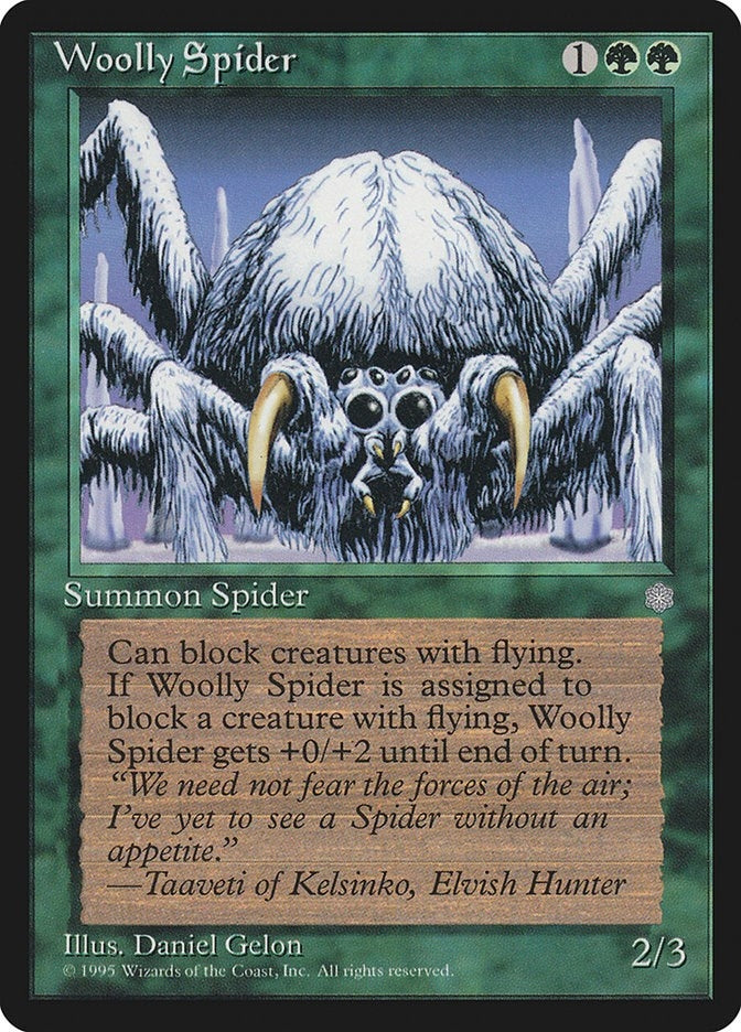 Image for Woolly Spider (Ice Age) - Magic: The Gathering