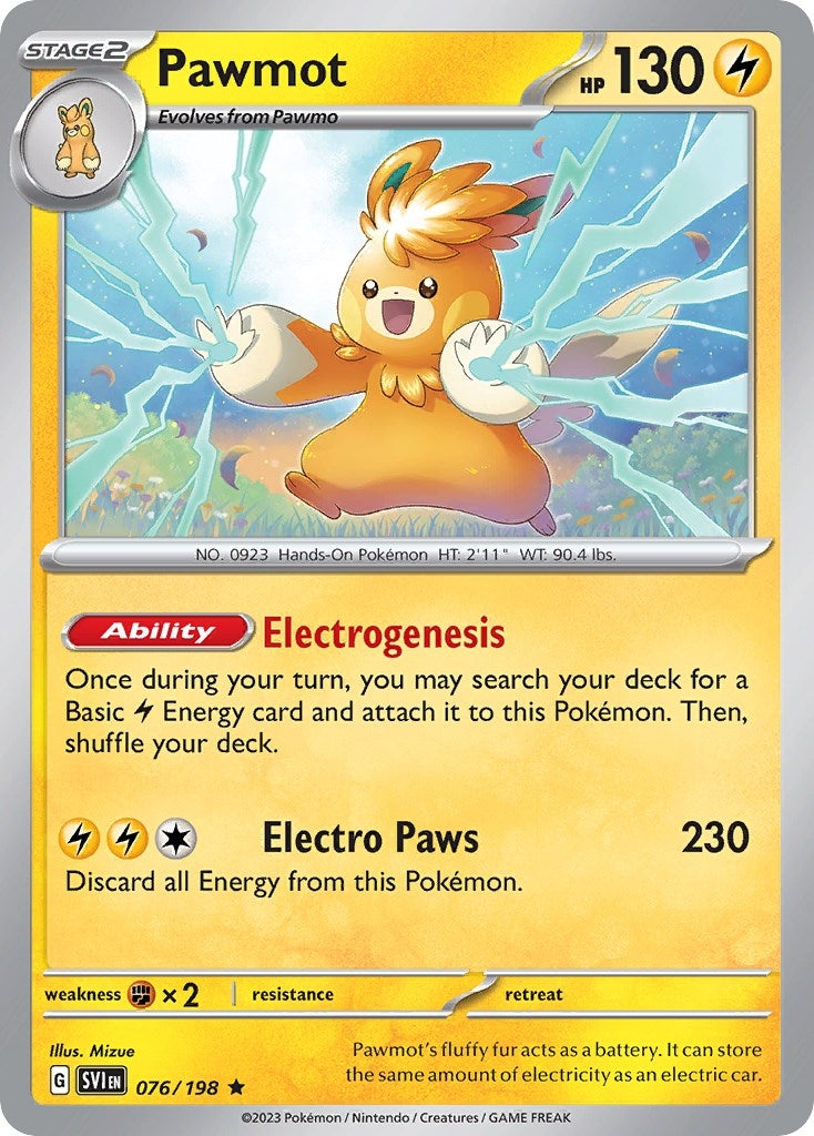 Image for Pawmot (Deck Exclusives) (076/198) - Pokemon