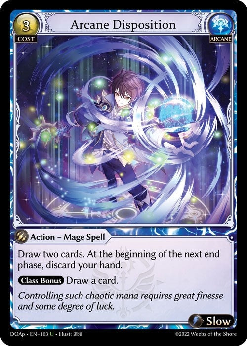 Image for Arcane Disposition (Dawn of Ashes Prelude) (103) - Grand Archive TCG