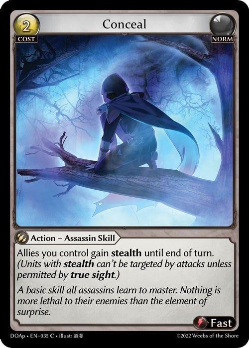 Image for Conceal (Dawn of Ashes Prelude) (035) - Grand Archive TCG