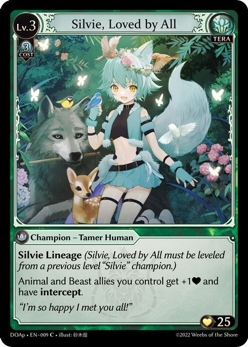 Image for Silvie, Loved by All (Dawn of Ashes Prelude) (009) - Grand Archive TCG