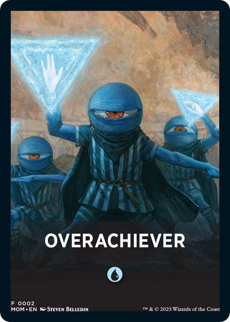 Image for Overachiever Theme Card (March of the Machine) (2) - Magic: The Gathering
