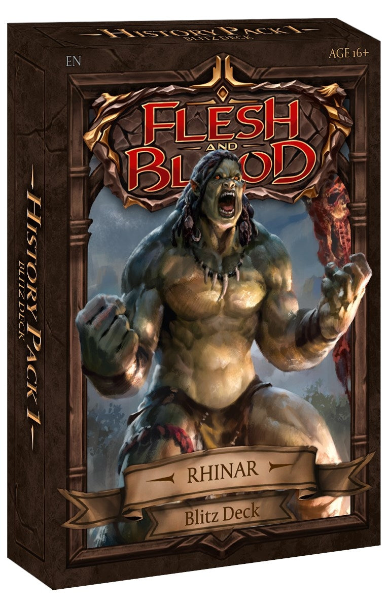 Image for Historic Pack 1 Blitz Deck - Rhinar - Flesh and Blood TCG