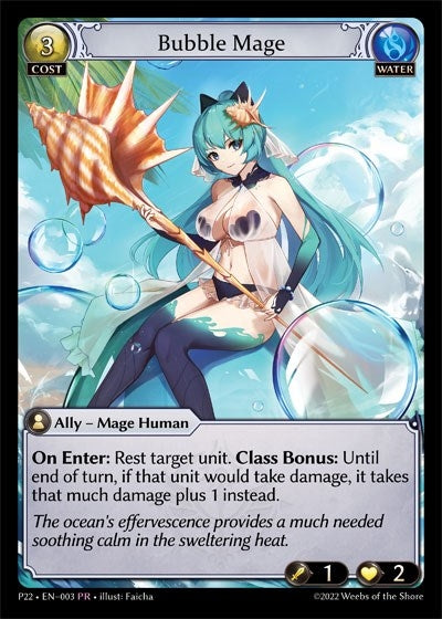 Image for Bubble Mage (Promotional Cards) (003) - Grand Archive TCG