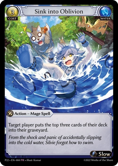 Image for Sink into Oblivion (Promotional Cards) (004) - Grand Archive TCG