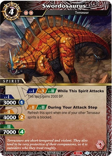 Image for Swordosaurus (Battle Spirits Saga Promo Cards) (PR-003) - Battle Spirits Saga