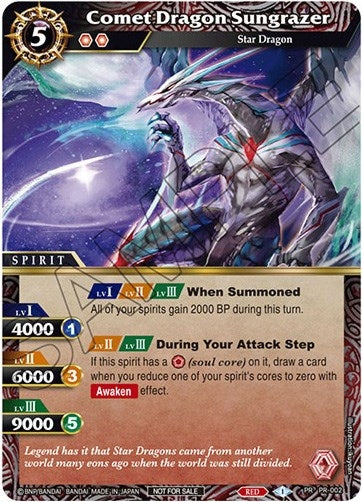 Image for Comet Dragon Sungrazer (Battle Spirits Saga Promo Cards) (PR-002) - Battle Spirits Saga
