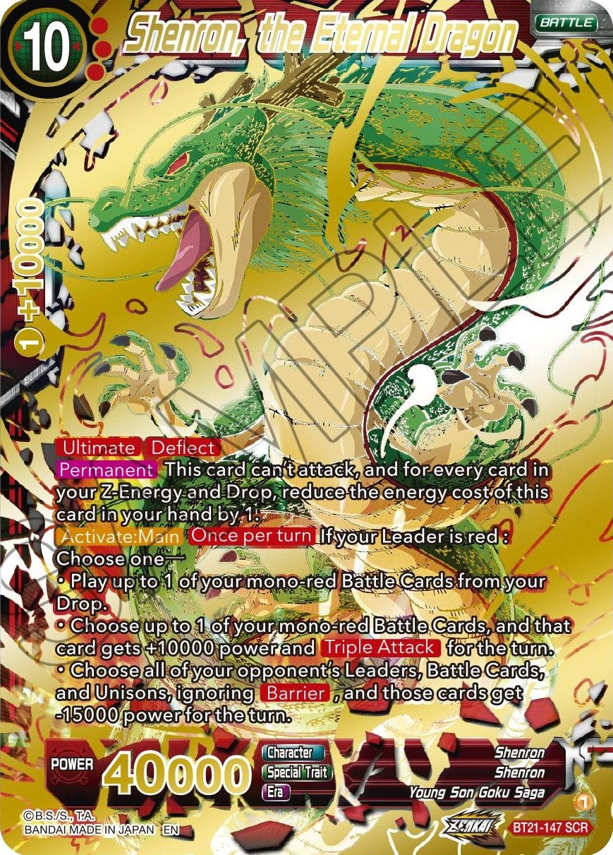 Image for Shenron, the Eternal Dragon (Wild Resurgence) (BT21-147) - Dragon Ball Super: Masters
