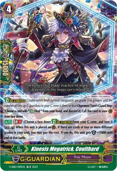 Image for Kinesis Megatrick, Coulthard (V-SS10 Premium Battle Deckset 2023) (V-SS10/010EN) - Cardfight Vanguard