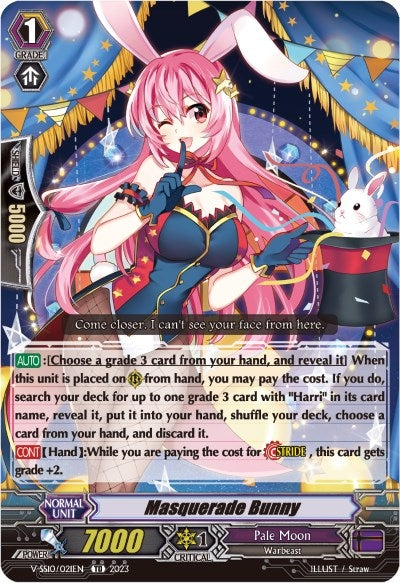 Image for Masquerade Bunny (V-SS10 Premium Battle Deckset 2023) (V-SS10/021EN) - Cardfight Vanguard