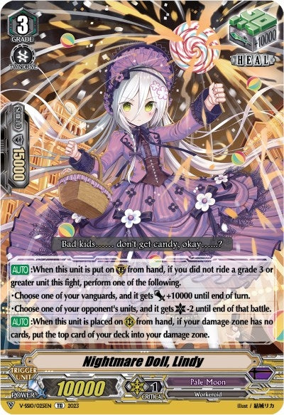 Image for Nightmare Doll, Lindy (V-SS10 Premium Battle Deckset 2023) (V-SS10/025EN) - Cardfight Vanguard