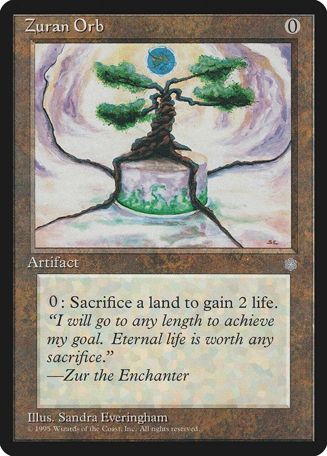 Image for Zuran Orb (Ice Age) - Magic: The Gathering