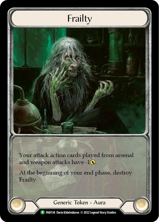 Image for Frailty - FAB134 (Flesh and Blood: Promo Cards) (FAB134) - Flesh and Blood TCG
