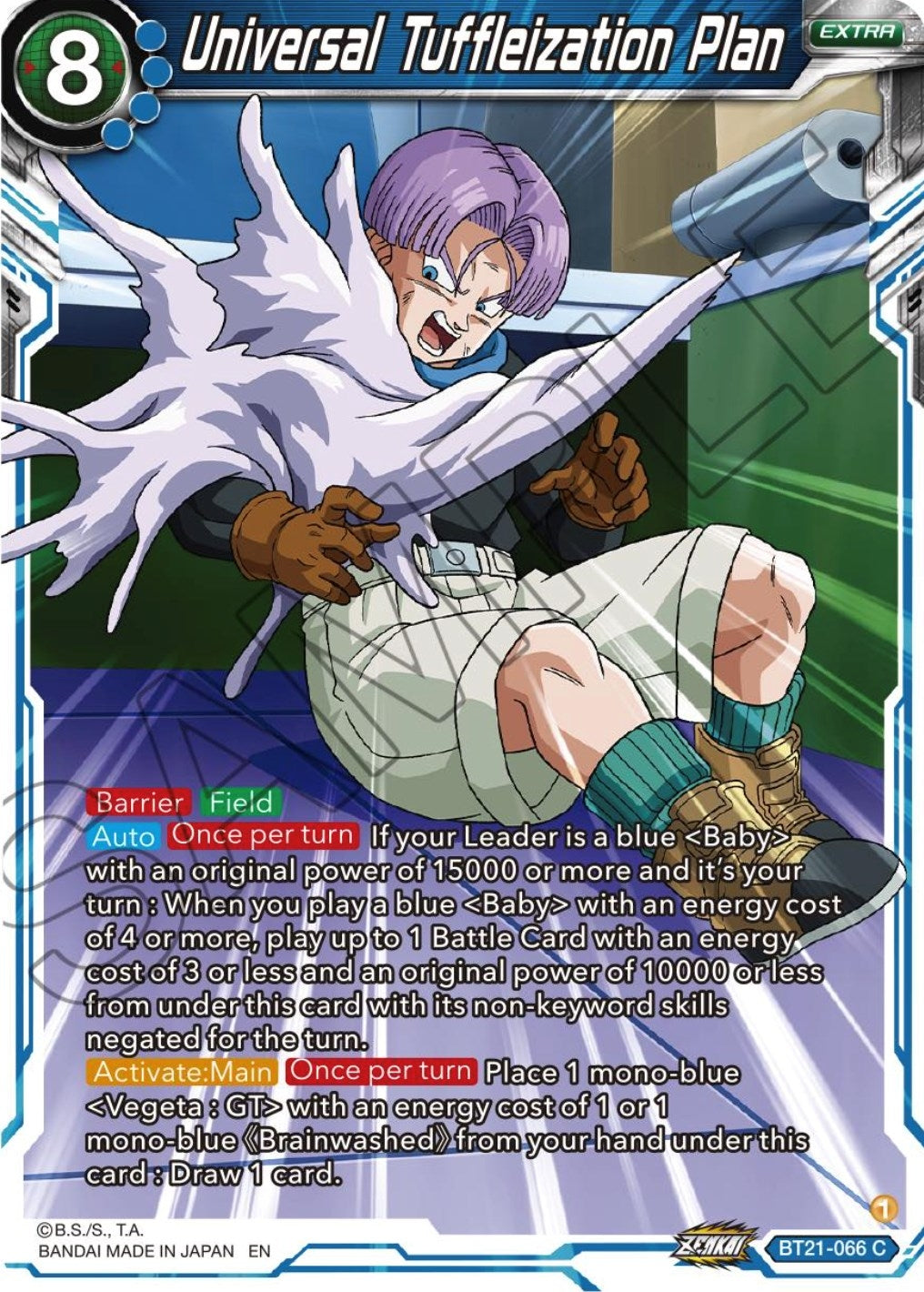 Image for Universal Tuffleization Plan (Wild Resurgence) (BT21-066) - Dragon Ball Super: Masters