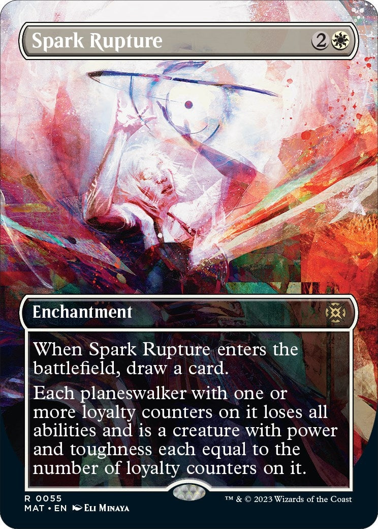 Image for Spark Rupture (Borderless) (March of the Machine: The Aftermath) (55) - Magic: The Gathering