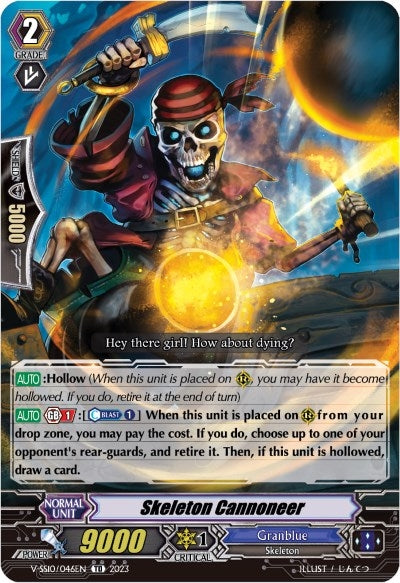 Image for Skeleton Cannoneer (V-SS10 Premium Battle Deckset 2023) (V-SS10/046EN) - Cardfight Vanguard