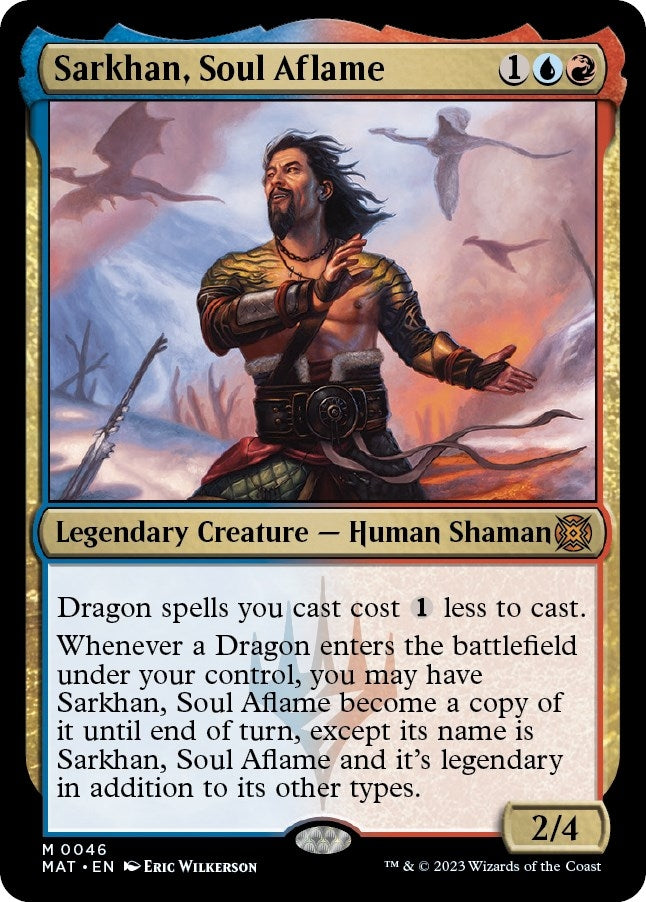 Image for Sarkhan, Soul Aflame (March of the Machine: The Aftermath) (46) - Magic: The Gathering
