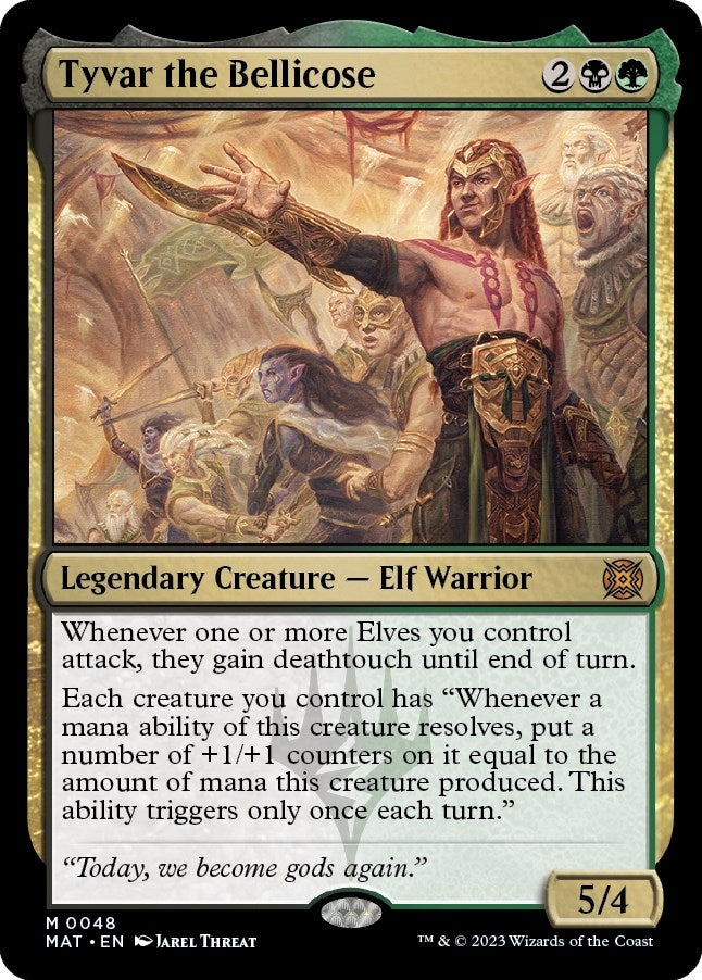 Image for Tyvar the Bellicose (March of the Machine: The Aftermath) (48) - Magic: The Gathering