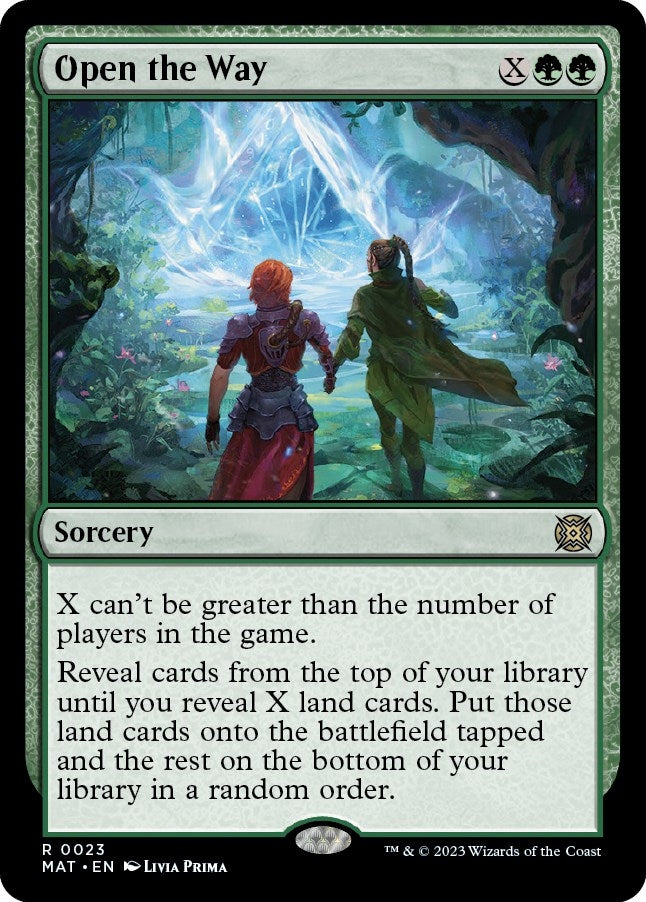 Image for Open the Way (March of the Machine: The Aftermath) (23) - Magic: The Gathering