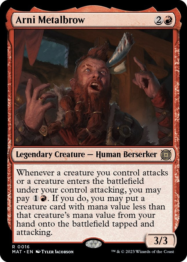 Image for Arni Metalbrow (March of the Machine: The Aftermath) (16) - Magic: The Gathering