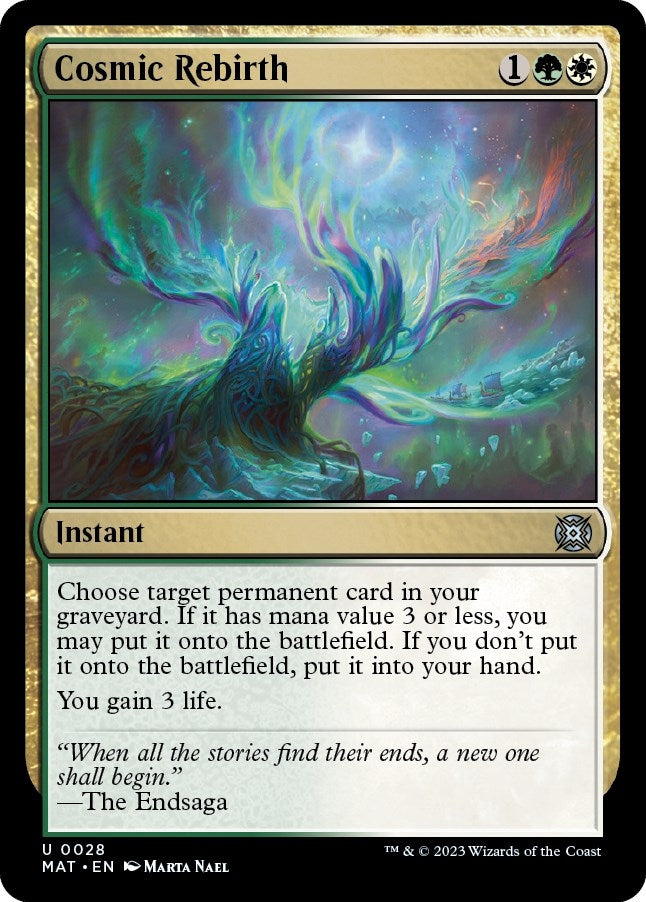Image for Cosmic Rebirth (March of the Machine: The Aftermath) (28) - Magic: The Gathering