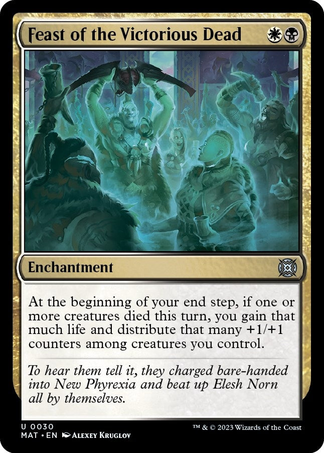 Image for Feast of the Victorious Dead (March of the Machine: The Aftermath) (30) - Magic: The Gathering