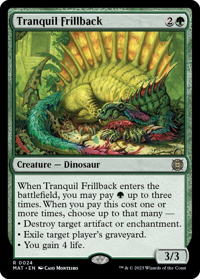 Image for Tranquil Frillback (March of the Machine: The Aftermath) (24) - Magic: The Gathering