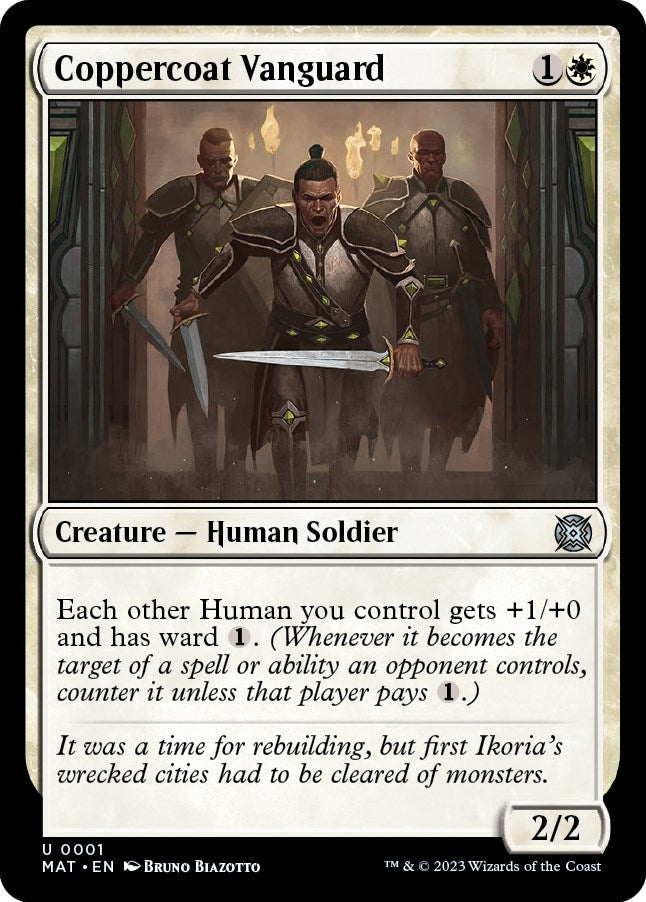 Image for Coppercoat Vanguard (March of the Machine: The Aftermath) (1) - Magic: The Gathering