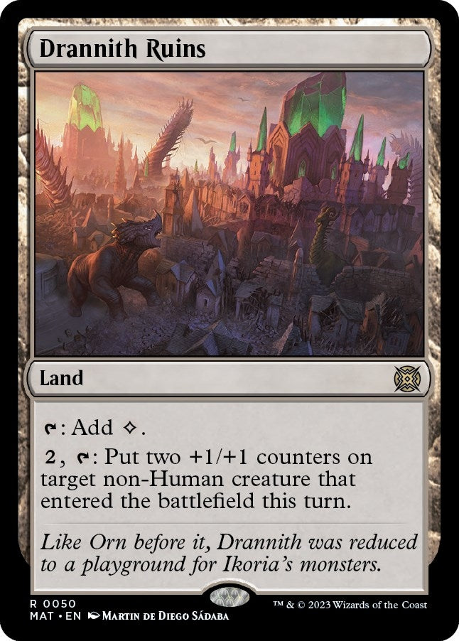 Image for Drannith Ruins (March of the Machine: The Aftermath) (50) - Magic: The Gathering