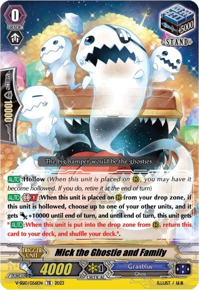 Image for Mick the Ghostie and Family (V-SS10 Premium Battle Deckset 2023) (V-SS10/056EN) - Cardfight Vanguard