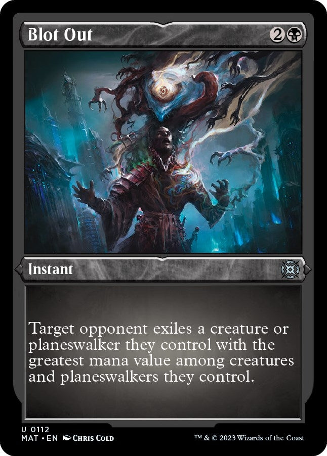 Image for Blot Out (Foil Etched) (March of the Machine: The Aftermath) (112) - Magic: The Gathering
