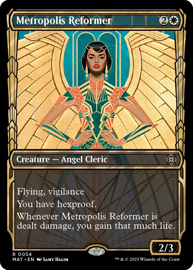 Image for Metropolis Reformer (Showcase) (March of the Machine: The Aftermath) (54) - Magic: The Gathering
