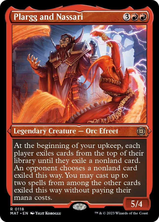 Image for Plargg and Nassari (Foil Etched) (March of the Machine: The Aftermath) (118) - Magic: The Gathering