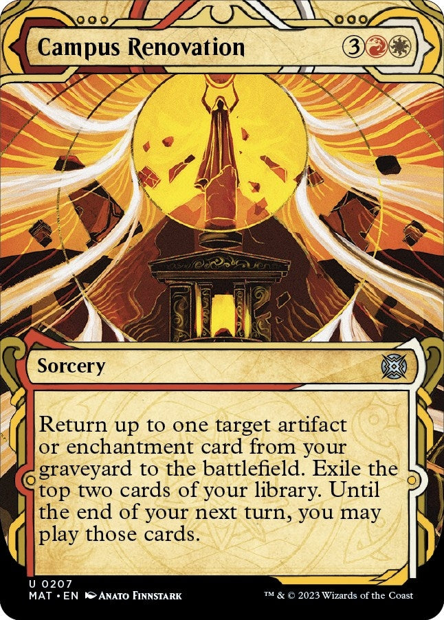 Image for Campus Renovation (Halo Foil) (March of the Machine: The Aftermath) (207) - Magic: The Gathering